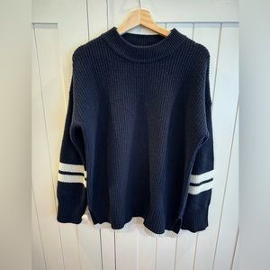 La Ligne Collegiate Sweater - Navy M